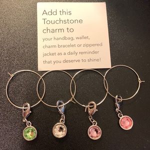 Set of 4 Touchstone charms